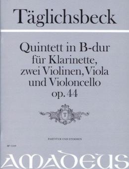 Quintet in B flat major op. 44 