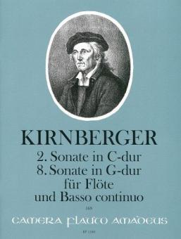2nd sonata C major, 8th sonata G major (1769) 