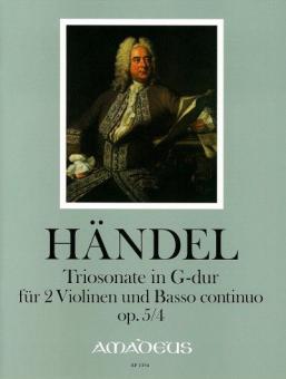 Sonata a tre in G major op. 5/4 