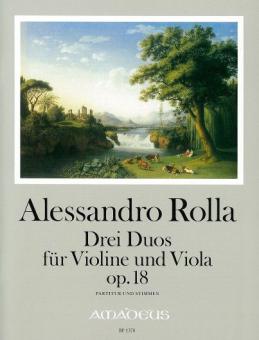 Three Duos op. 18 