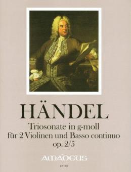 Triosonate in g-moll op. 2/5 HWV 390a 