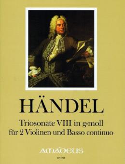 Triosonate VIII in g-moll HWV 393 