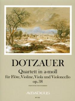Quartet in a minor op. 38 