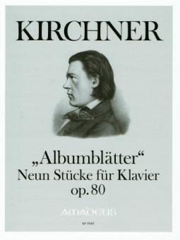 Albumblätter (Neue Folge) op. 80 