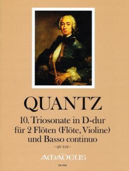 10. Triosonate in D-dur QV 2:12 