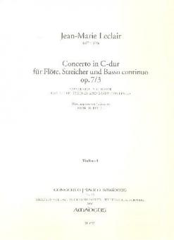 Concerto in C major op. 7/3 - Set of parts: 3/3/2/3 