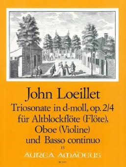 Sonata a tre in d minor op. 2/4 
