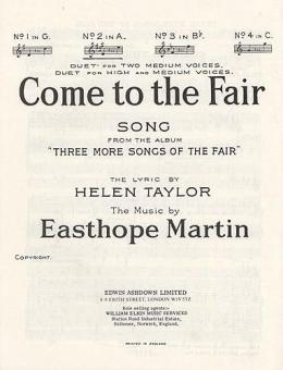 Come To The Fair In A Major 