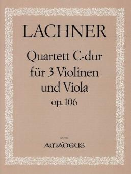 Quartet in C major op. 106 