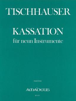 KASSATION for nine instruments (1951) ca 11' 