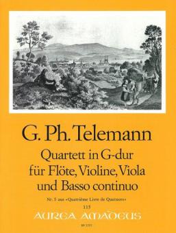 Quartett in G-dur TWV 43:G5 