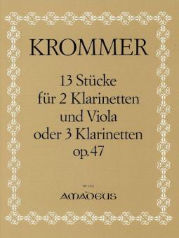 13 pieces op. 47 