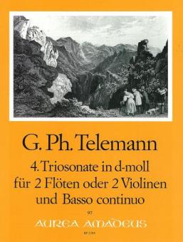 4. Triosonate in d-moll TWV 42:d2 