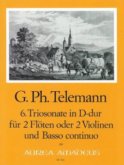 6. Triosonate in D-dur TWV 42:D4 