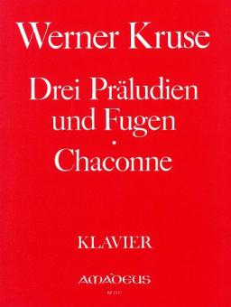 Three preludes and fugues, chaconne 