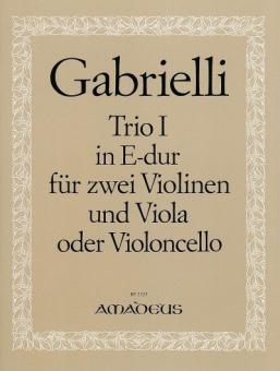 Trio I in E major 