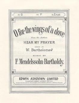 O for The Wings of A Dove 