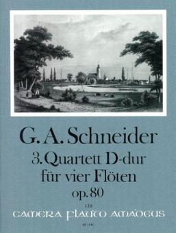 Quartet III in D major op. 80 