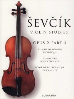 Schule der Bogentechnik op. 2/5 