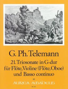 21. Triosonate in G-dur TWV 42:G12 