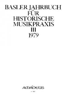 Basler Jahrbuch III 1979 