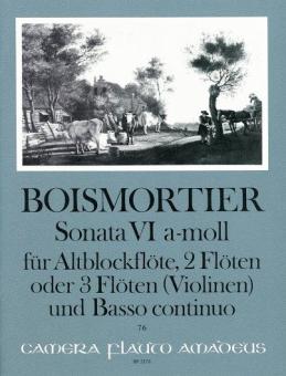 Sonata VI op. 34 in a-moll 