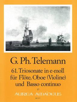 61. Triosonate in e-moll 