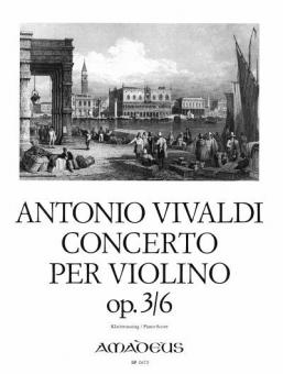 Konzert in a-moll op. 3/6 RV 356 