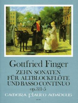 10 Sonatas op. 3 Vol. I: sonatas 1-5 