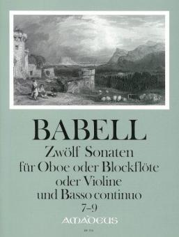 12 sonatas Vol. III 