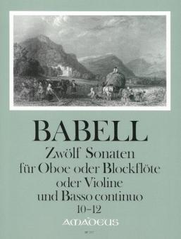 12 sonatas Vol. IV 