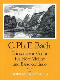 Sonata a tre in G major - Wq 144 
