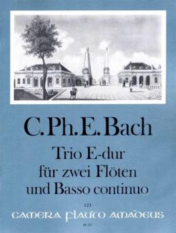 Trio in E major - Wq 162 