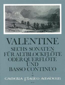 6 Sonatas op. 5 Vol. I 