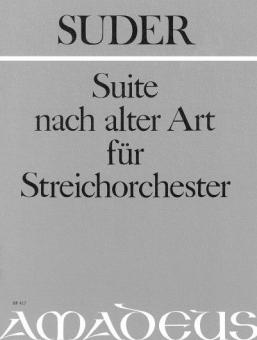 Suite in the old style 