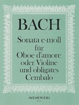 Sonata in e minor (after BWV 528) 