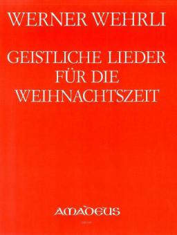 Spiritual songs for Christmast op. 55 