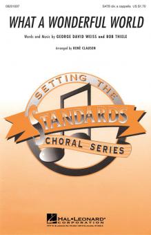 What A Wonderful World SATB Div. 