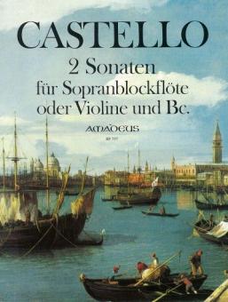 Two sonatas (Sonata prima, Sonata seconda) 