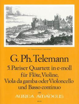 5. Pariser Quartett in e-moll 