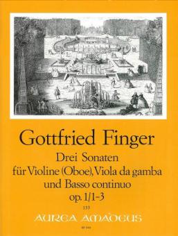 Three sonatas op. 1/1-3 