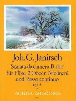 Sonata da camera in B flat major op. 3 