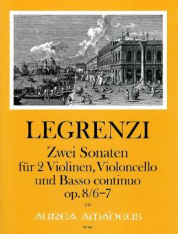 Two sonatas op. 8/6-7 