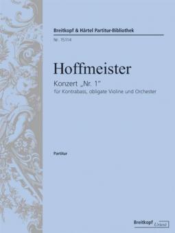 Kontrabasskonzert Nr. 1 in D-dur 