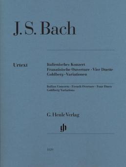 Italian Concerto, French Overture, Four Duets, Goldberg Variations 