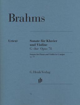 Sonata for Piano and Violin in G major Op. 78 
