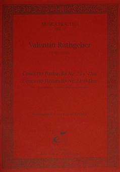 Rathgeber: Concerto pastorello 23 + 24 