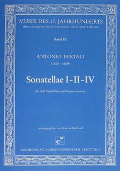 Bertali: Sonatella I-II-IV 