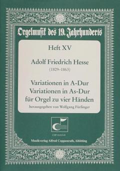 Hesse Variationen für Orgel zu vier Händen 