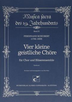 Vier kleine geistliche Chöre 